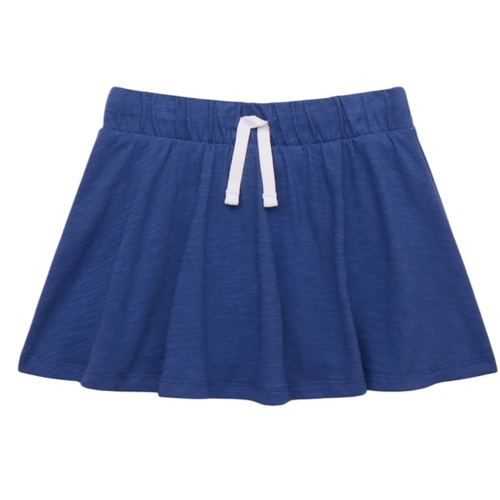 NEW! Wonder Nation Girls Knit Scooter Skater Skirt  Medium 7/8 Blue